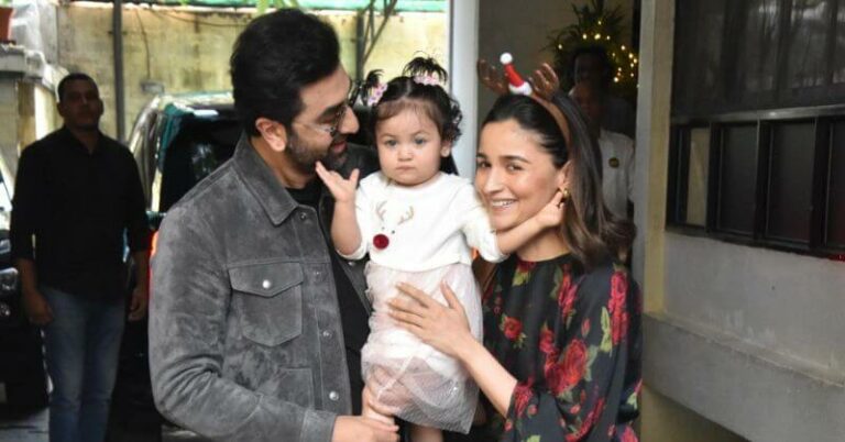 Watch: Alia Bhatt And Ranbir Kapoor Unveil Their Daughter Raha's Face