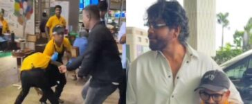 Nagarjuna Hugs Differently Abled Fan Pushed By Bodyguard