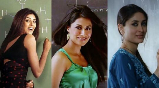 Bollywood Actors On-Screen Teachers