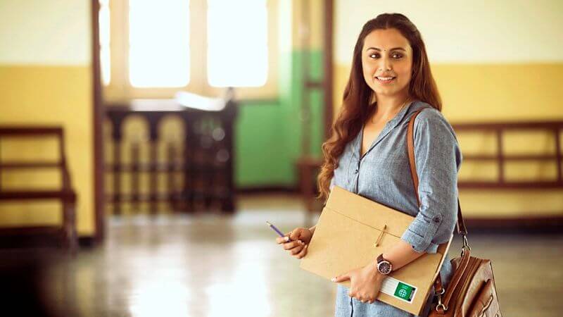 Rani Mukerji in Hichki