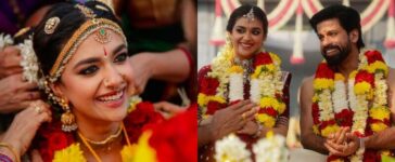 Keerthy Suresh Antony Thattil Marriage Photos