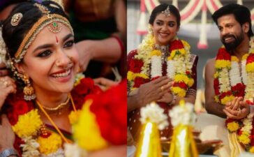 Keerthy Suresh Antony Thattil Marriage Photos