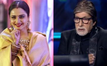 Rekha Amitabh Bachchan KBC