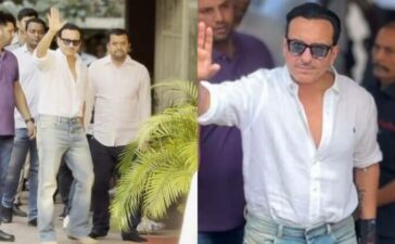 Saif Ali Khan Returns Home