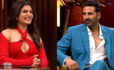 Akshay Kumar Samantha Prabhu Koffee Couch