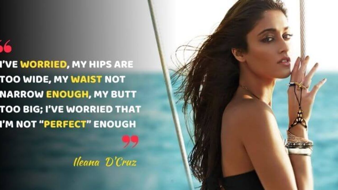 Ileana D Cruz Most Hot Boobs Bouncing Videos - Ileana D'Cruz Shares An Empowering Post About Her Looks And Self-Love